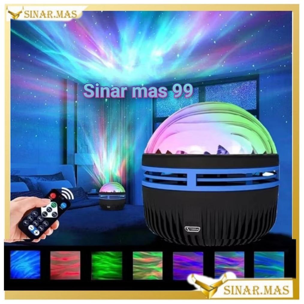 TERBARU LAMPU PROYEKTOR AURORA  MINI  LAMP LAMPU GALAKSI AURORA MINI LAMPU TIDUR AURORA  Q6