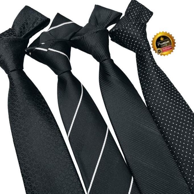dasi kantor pria dasi hitam dasi panjang dasi formal pria