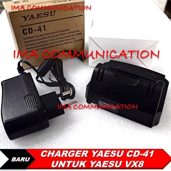 Murah Charger Ht Yaesu Vx8 Vx-8Dr Casan Ht Yaesu Cd-41