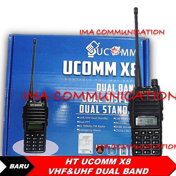 Grosir Ht Ucomm X8 Dual Band Bukan Baofeng - Berlin - Weirwei Uv82