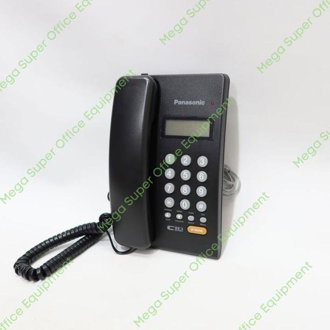 Promo Telepon Kantor Panasonic / Telepon Rumah / Telepon Kabel Panasonic Kx-Ts402 Black