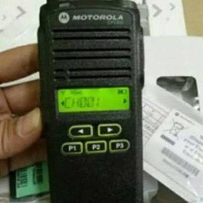 Murah Ht Motorola Cp 1300 Uhf 403-447 Mhz Radio Komunikasi Antar Garansi