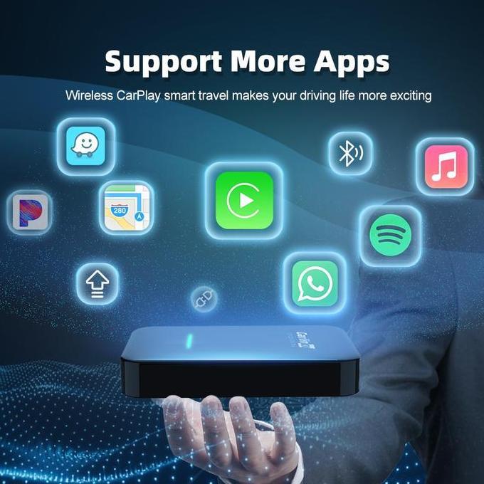 Grosir Carlinkit Wireless Carplay Android Auto Dongle Bluetooth Auto Connect Kabel