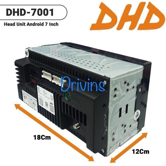 Promo Head Unit Double Din Android Dhd-7001 7 Inch Ram 2+32Gb Universal