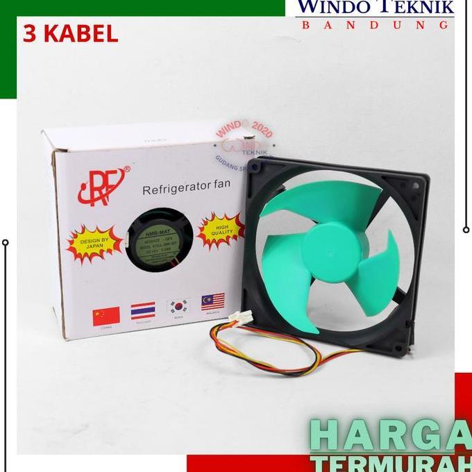 Sale Fan Motor Kulkas Shap Nmb-Mat Model Fba12J15V | Fan Kipas Kulkas 12X12 Arus Dc 15 Volt | Fan Mo
