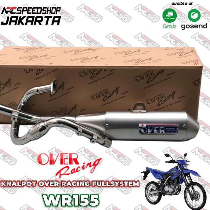 Promo Knalpot Over Racing Wr 155 R Fullsystem Original