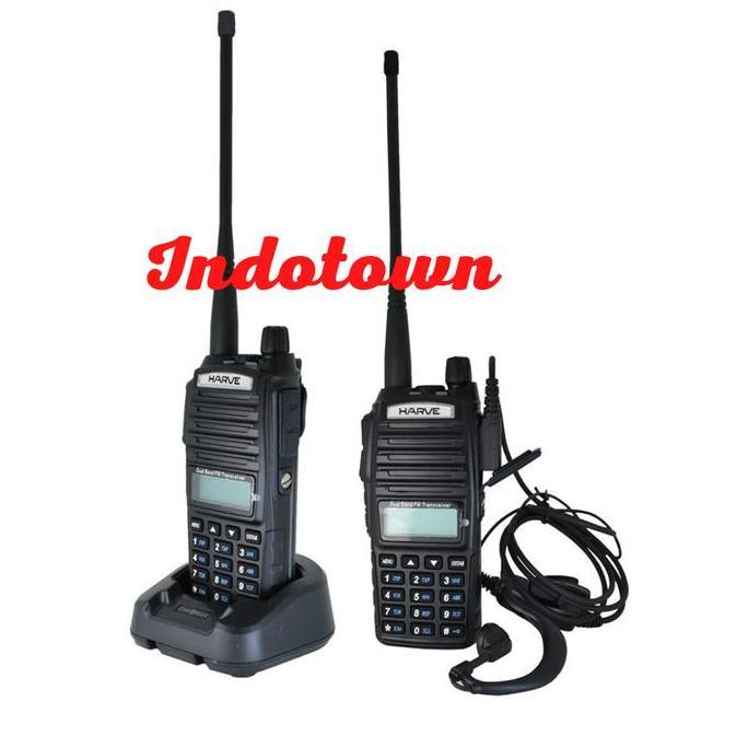 Sale Handy Talky Harve Hv-88 Pro 8 Watt Ht Harve Hv88 Pro 8Watt Dual Ptt