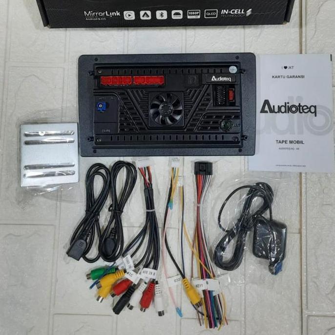 Grosir Head Unit Android 9 Inch Audioteq Ram 4/128Gb