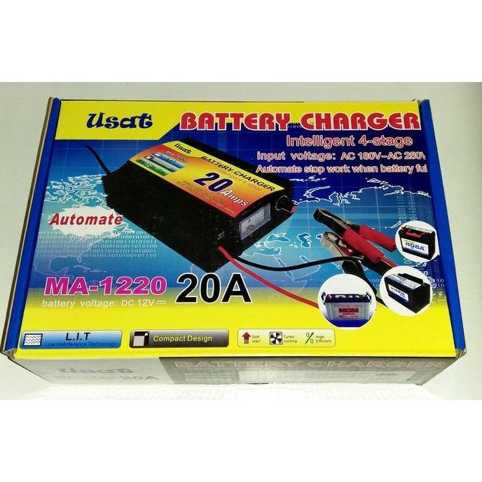Promo Charger Battery / Charger Aki Otomatis 20A /12Volt