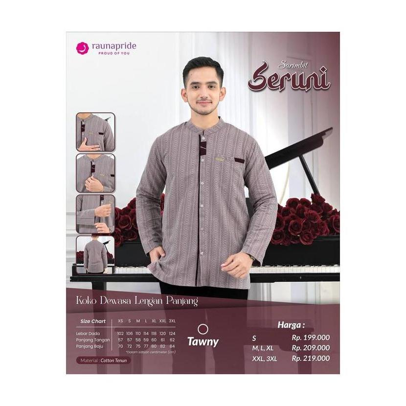 SERUNI TAWNY Sarimbit Raunapride Lebaran  Couple Keluarga
