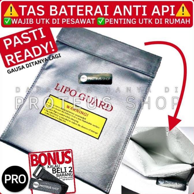 TAS BATERAI ANTI API LIPO SAFE GUARD BAG BATTERY DJI MAVIC MINI 2 3 4 5 FPV PRO AIR NEO FLIP FIMI X8