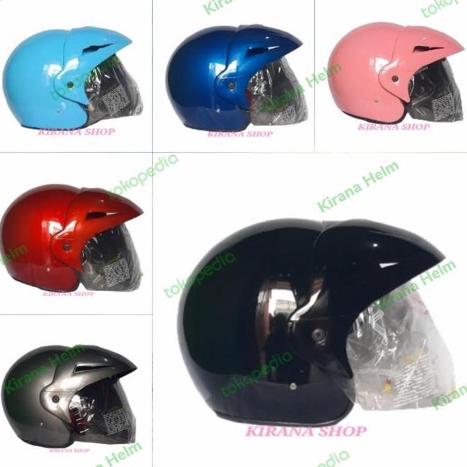 Helm Dewasa | Helm SNI Dewasa Pria Dan Wanita Model Pet