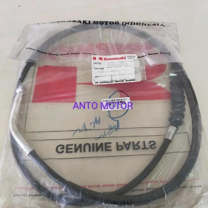 Kabel Rem Depan Tromol Blitz Asli Kawasaki