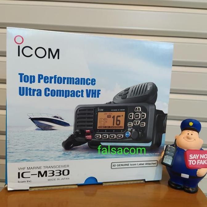 Grosir Icom Ic-M330 Vhf Marine Ic M330 M 330 Ori Baru