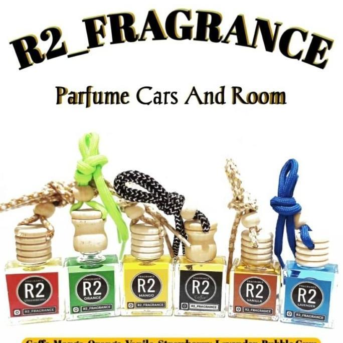 pengharum ruangan dan parfum mobil R2 fragrance segala macam wangi