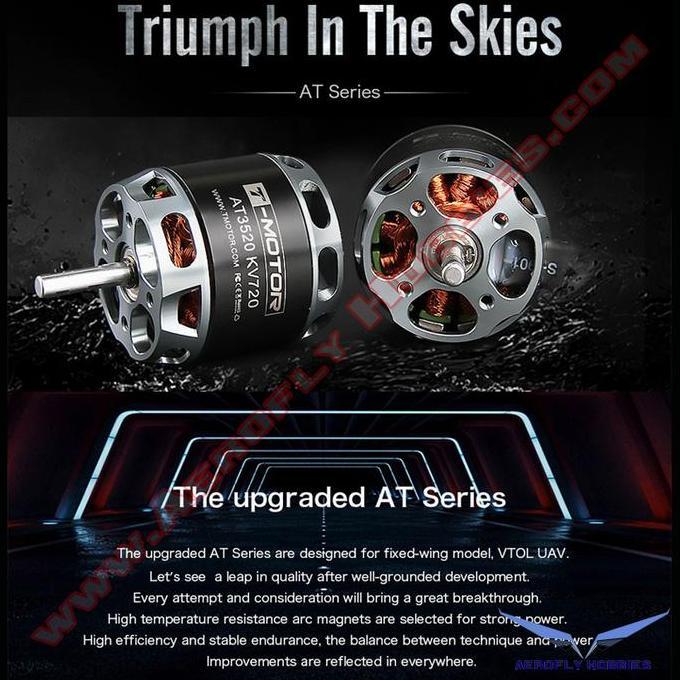 T-Motor AT3520 KV850 Brushless Motor for Skywalker X8 Aerial Mapping ready