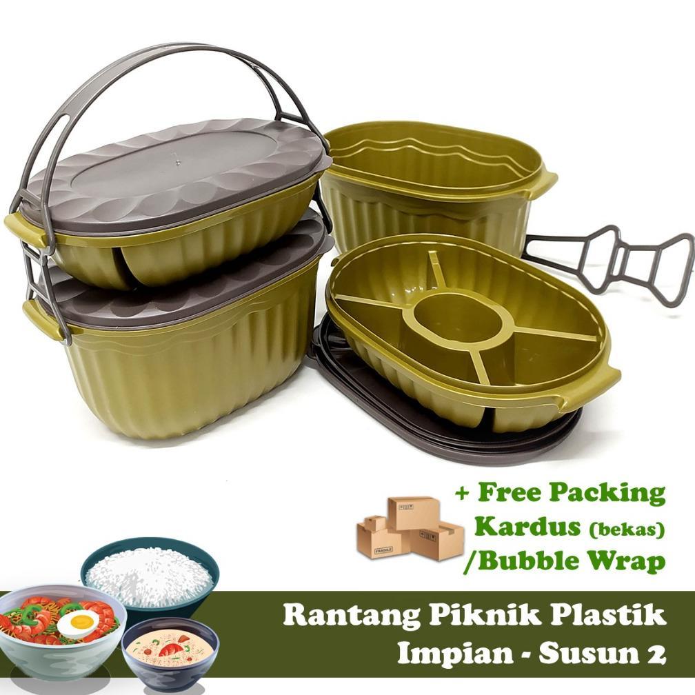 Sale Rantang Plastik / Rantang Piknik Impian Susun 2