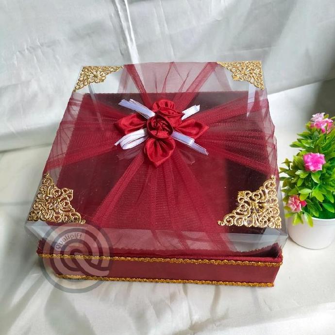 Kotak Kue Kotak Bingkisan Kotak Hantaran Seserahan Pernikahan Tile +