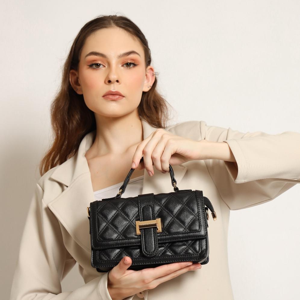 CUCI GUDANG HONYAN GOLD Tas Wanita Sling Bag Tas Selempang Wanita Import Terbaru Original Branded -S