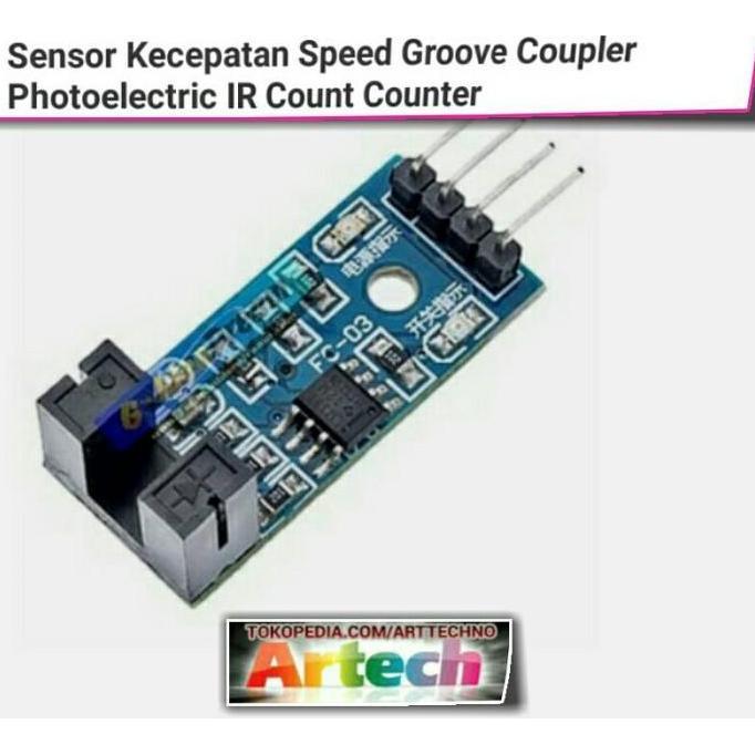LM393 INFRARED KECEPATAN SPEED SENSOR COUNTER WEMOS ESP32 UNO R3 ETC