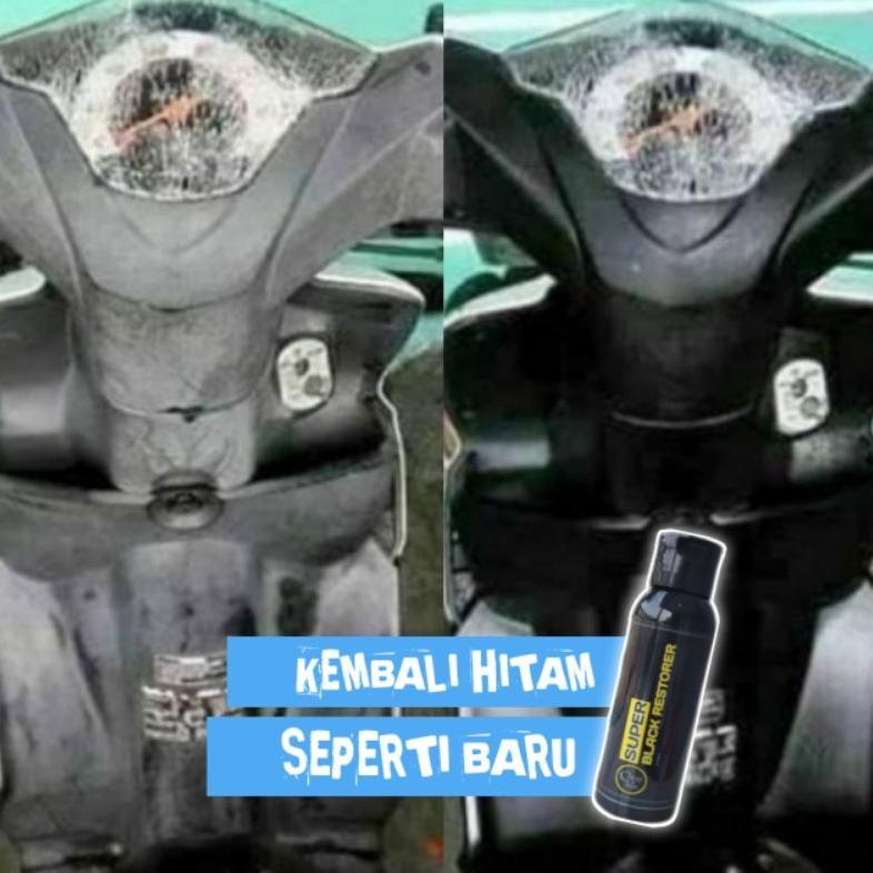 Flash Sale Cheap & Lean | Black Restorer Penghitam Body Kasar Doff Trim Motor Dan Mobil