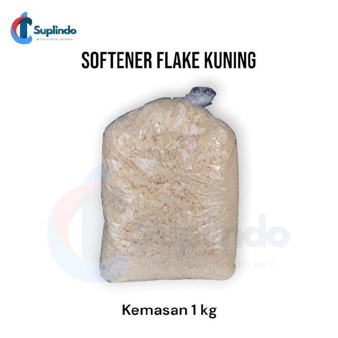 SOFTENER FLAKE KUNING kemasan 1 kg