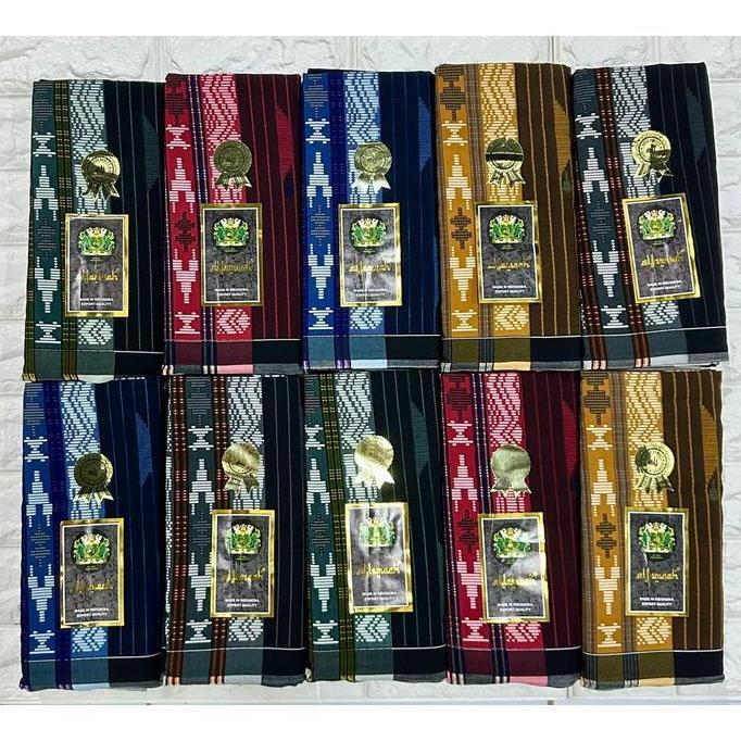 Grosir 10 Pcs Sarung Samarinda Al-Jamaah Motif 8644