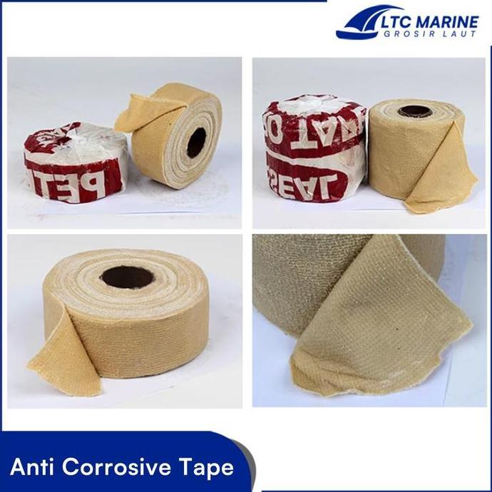 Promo Impa 812472 Petro Tape Grease Tape Anti Corrosive Waterproof Isolasi Pipa 100Mm X 10Mtr