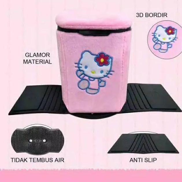 Harga Miring Tempat Sampah Hello Kitty Tempat Sampah Karakter Lucu Aksesoris Mobil Lucu