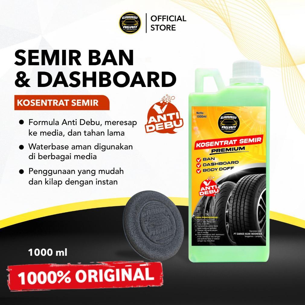 Bergaransi Garasi Agan Kosentrat Semir Premium 1Liter Semir Ban Anti Debu Semir Jok Semir Dashboard 
