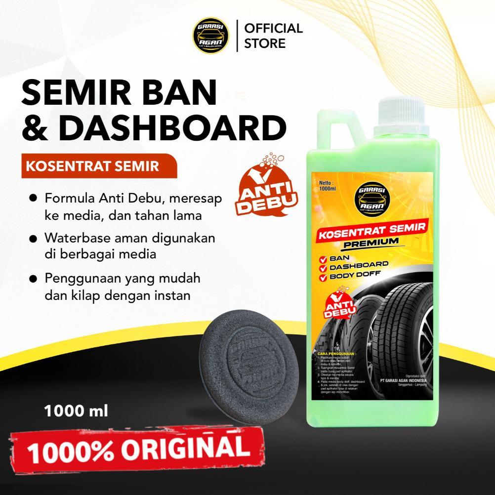 Disc Garasi Agan Kosentrat Semir Premium 1Liter Semir Ban Anti Debu Semir Jok Semir Dashboard & Body