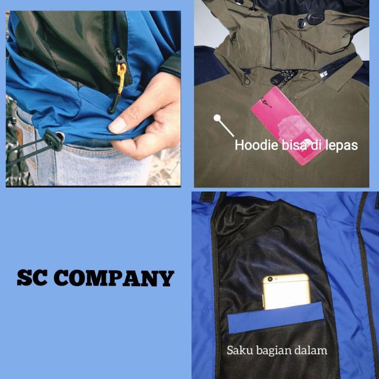 official jaket jumbo/ m l xl xxl 3xl xxxl 4xl 5xl 6xl / jaket besar jaket waterfroop ringan bukan ja