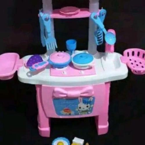 (Ukuran Jumbo) Mainan Dapur Anak/Kompor Bisa Nyala