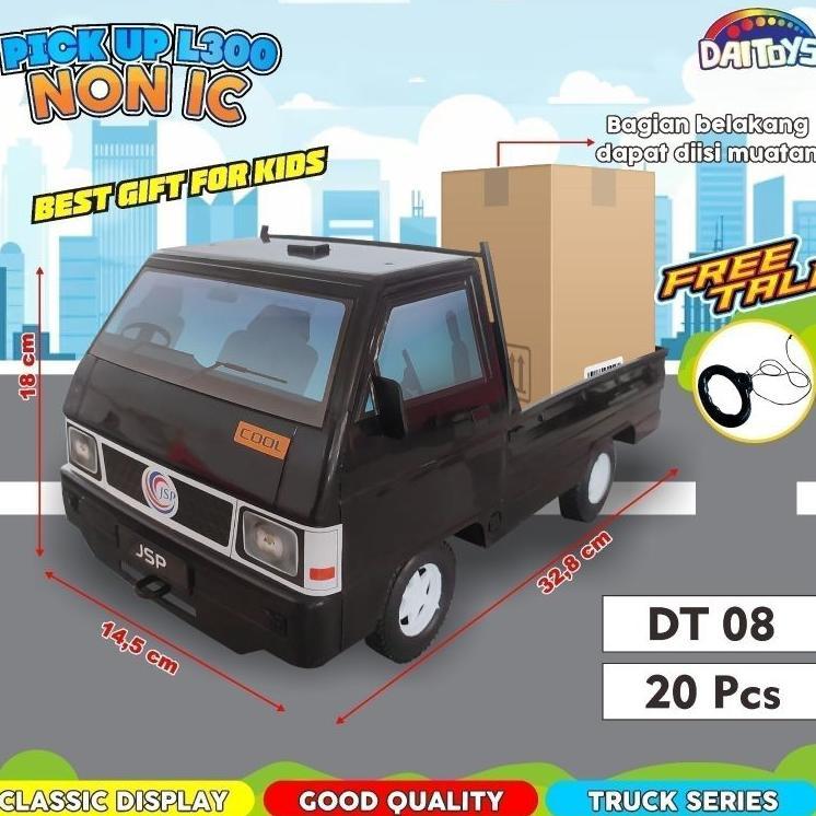 Mainan Anak Mobil Pick Up L300 Musik Dan Lampu,Miniatur Mobil Truck Pick Up L300
