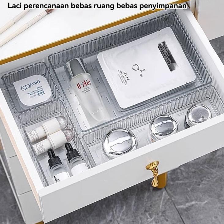 URBANESPACE KOTAK AKRILIK LACI AKRILIK STORAGE ORGANIZER ACRYLIC TEMPAT PENYIMPANAN SERBAGUNA | DRAW