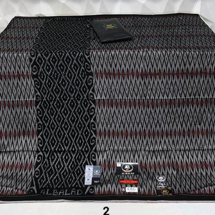 Al Balad Sarung Al Balad Kwg Kawung Bahan Mesres Jahit Tengah dengan Desain Elegan dan Motif Unik