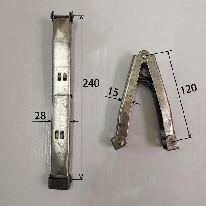 BAKUL 2pcs Engsel Pegas / Engsel Meja Lipat / Aksesories Kaki Meja Lipat / Flexible Engsel