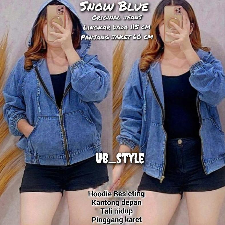 hot jaket jeans hoodie resleting jaket wanita jaket hoodie jeans jaket resleting