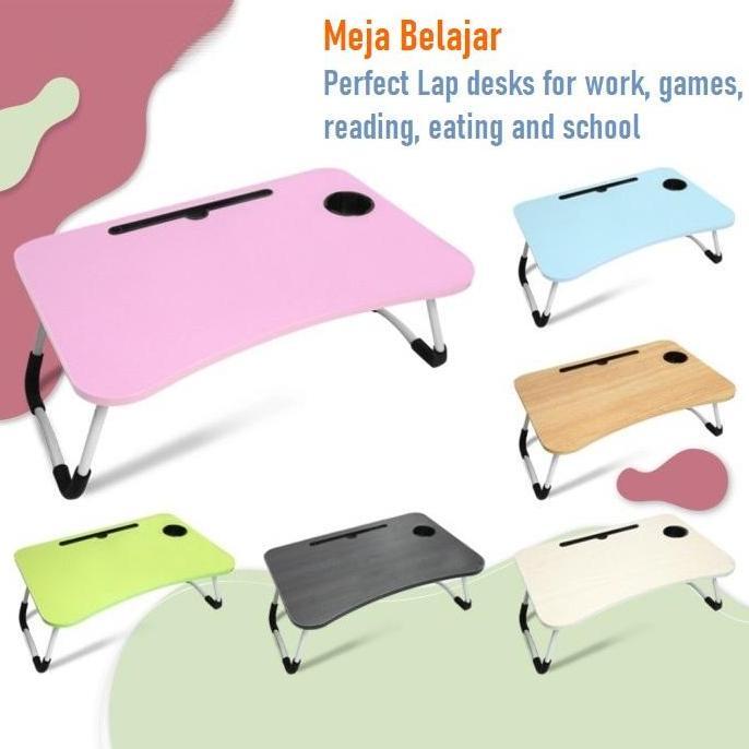 DERADUAJI (EX Display) Meja Lipat Portable / Meja Belajar Anak / Meja Laptop