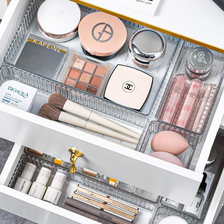 NOVELLEA KOTAK AKRILIK LACI AKRILIK STORAGE ORGANIZER ACRYLIC TEMPAT PENYIMPANAN SERBAGUNA | DRAWER 