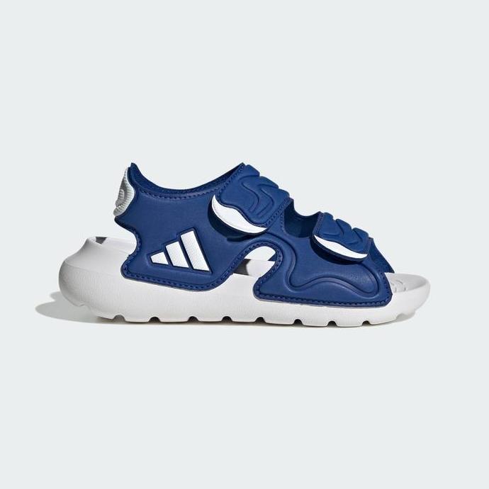 DEAL TERBAIK - adidas Lifestyle ALTASWIM 3 SANDALS CHILDREN Unisex Blue JS2538