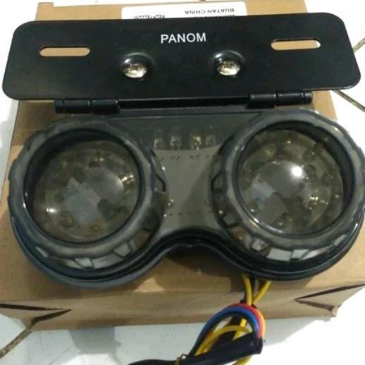 Lampu Belakang Stoplamp Led Sepeda Motor Variasi Rx King Japstyle Red Motorcycle Reflektor Original 