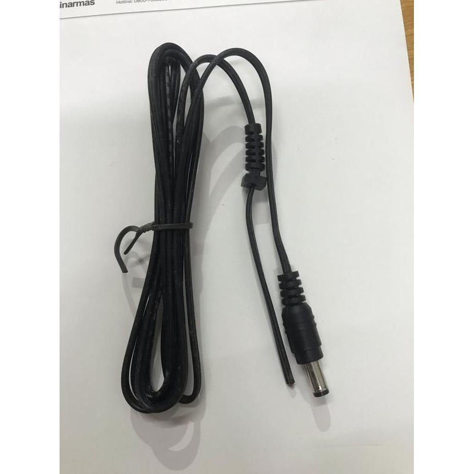Jack kabel DC Male jek cowo Buntung LED strip cctv panel surya