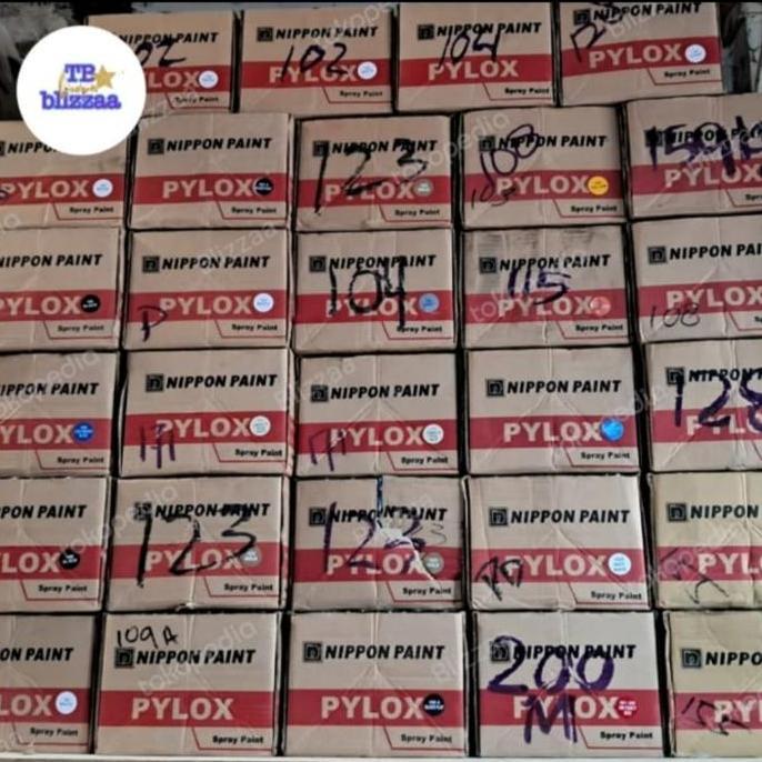 Ofisu- Pylox Gold 123 Emas / Pylox Silver 124 Perak Pilok / Pilox Aneka Warna Nippon Paint