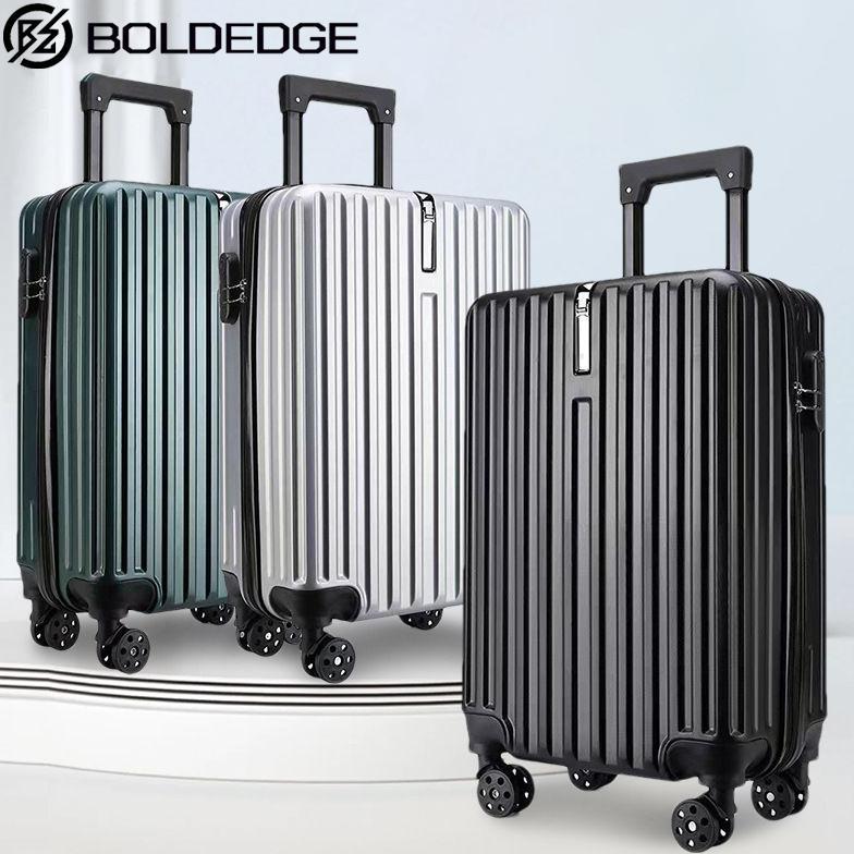 BoldEdge Koper ABS 20 / 24 Inch Koper Kabin Dengan Pengait Bagasi Dengan roda berputar 360 derajat