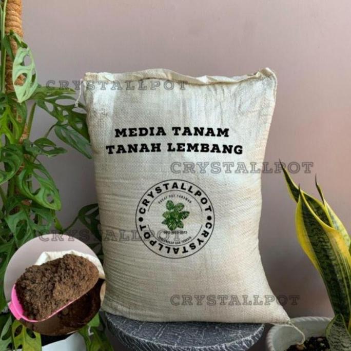 Park- Media Tanam Organik Tanah Lembang Murni Untuk Tanaman - Tanah Lembang Karung Polos