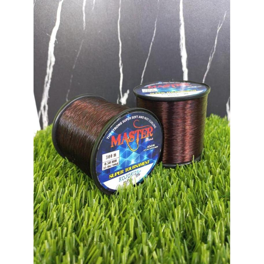 Senar Tali Benang Pancing Master Super kuat lentur anti kriting mudah tenggelam tahan Gesekan Cocok 