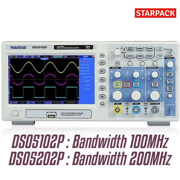 HANTEK DIGITAL DS05102P OSCILLOSCOPE ORIGINAL DAN TERPERCAYA