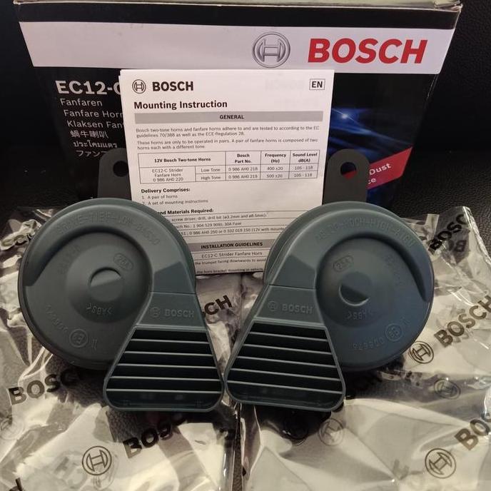 Klakson Keong Bosch Original Tahan Air