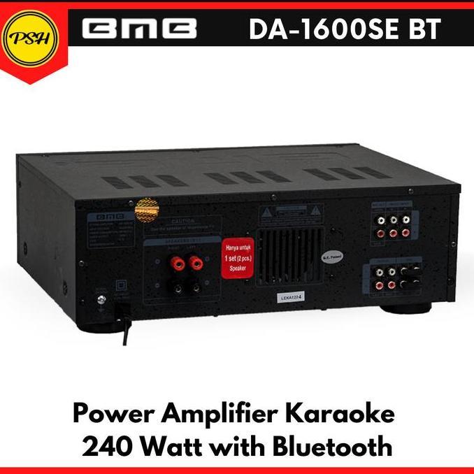 BMB DA-1600SE BT DA1600 SE Power Amplifier Karaoke Mixer Bluetooth